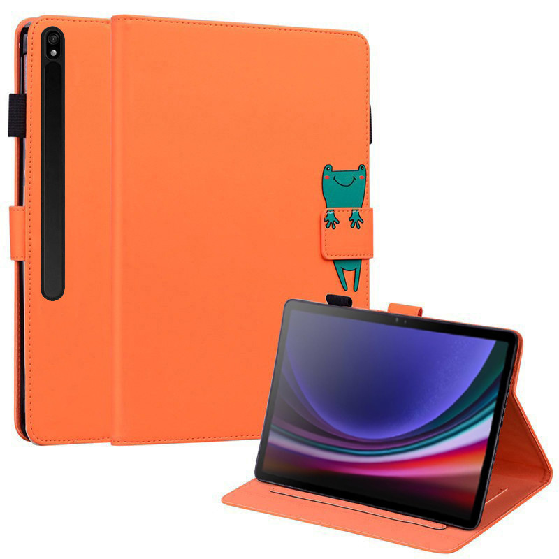 Чохол-книжка Animal Wallet для Samsung Galaxy Tab S9 / S9 5G Frog