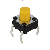 B3F-1062 Микропереключатель TACT: SPST-NO: Положения:2: 0,05A/24VDC, размер: 6х6 мм, высота: 7 мм, DIP