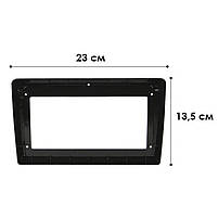 Перехідна рамка 9" Lesko для авто Mitsubishi ASX 2010+ Outlander 2015+ Outlander Sport 2010+ (6780) 4 шт., фото 4