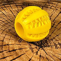 Мячик для собак trixie denta fun 60мм каучуковый мячик для чистки зубов