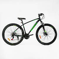 Велосипед спортивный горный алюминиевый 29 дюймов LT-29082 CORSO рама 18" Shimano