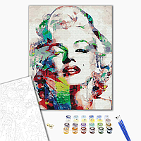 Картина по номерам Никитошка Красочный Merlin Monro 40x50 BS9723 набор для росписи по цифрам