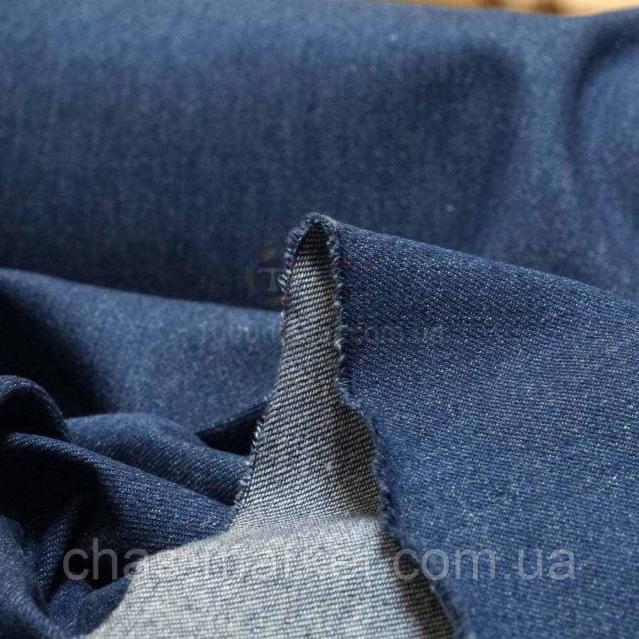 ДЖІНС ПЛОТНІЄЙ КЛАСИКА Темно-блакитний (380 гм м2)