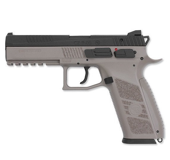 Страйкбольний пістолет ASG CZ P-09 Green Gas 6 мм dark earth