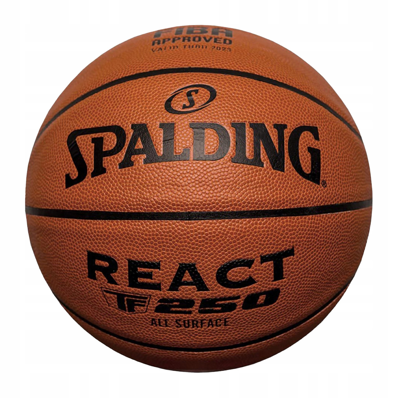 М'яч баскетбольний Spalding React TF-250 FIBA р. 6 (76968Z), фото 1
