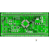 STM32F03xC Макетная плата для микроконтроллеров STM ARM серии STM32F03xC в корпусе LQFP48