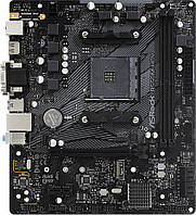 ASRock B550M-HDV (AM4/B550, 2*DDR4, PCIex16, DVI/HDMI/VGA, 4xSATAІІІ, M.2, GLan, 7.1ch, mATX)