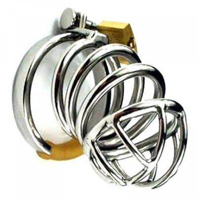 Пояс вірності на пеніс металевий з замком Talla