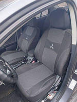 Чехлы на Mitsubishi Lancer X (об.1,6) (2012&gt,) (Nika) на сидения