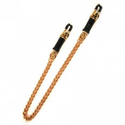 Затискачі для сосків позолочені для БДСМ Talla