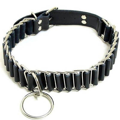Нашийник циклічний чорний для БДСМ Talla