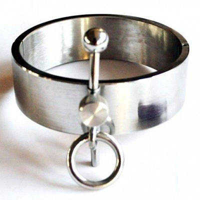 Металевий нашийник з медичної сталі для БДСМ IXI40509 Talla