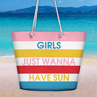Пляжная сумка Малибу Girls Just Wanna Have Sun (F-S)