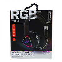 Навушники бездротові, з підсвічуванням (чорні)