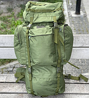 Тактический вместительный рюкзак 110 л Оливковый (F-S)