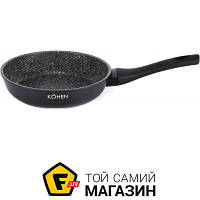 Сковорода традиционная «Kohen» ( Сковорода Profi-T 24 см KN91024 ) подходит для всех видов плит крышка