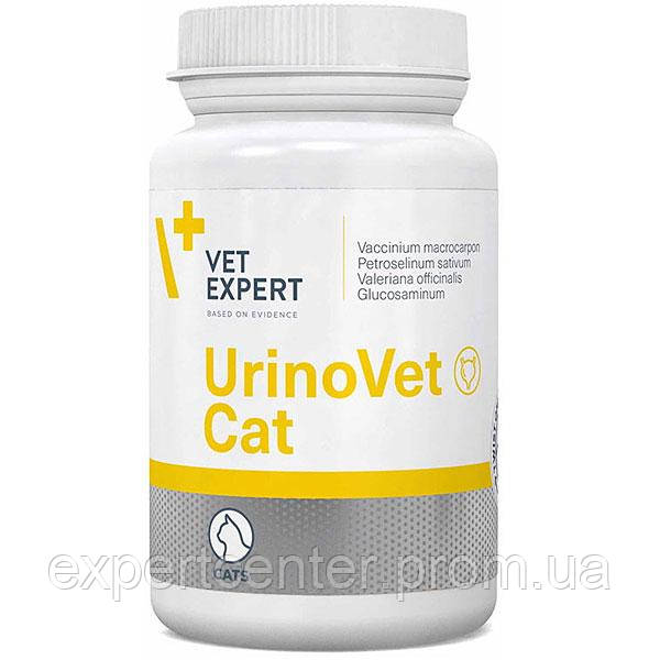 Препарат для кошек при заболеваниях мочевой системы VetExpert UrinoVet Cat 45 капсул (5902768 EC, код: 7700103 - фото 1 - id-p2091584518