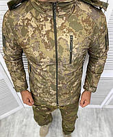 Тактическая теплая мужская куртка Бушлат (Пиксель) M (F-S)