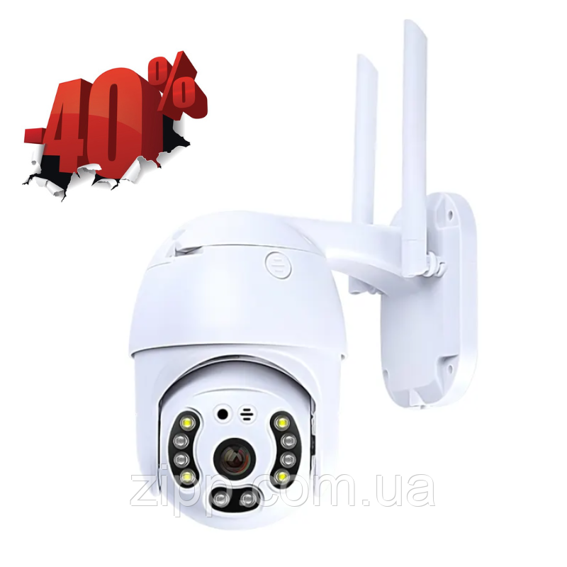 Камера відеоспостереження PTZ WiFi xm 2mp| Камера відеоспостереження вулична| Камера відеоспостереження (ICSEE), фото 1