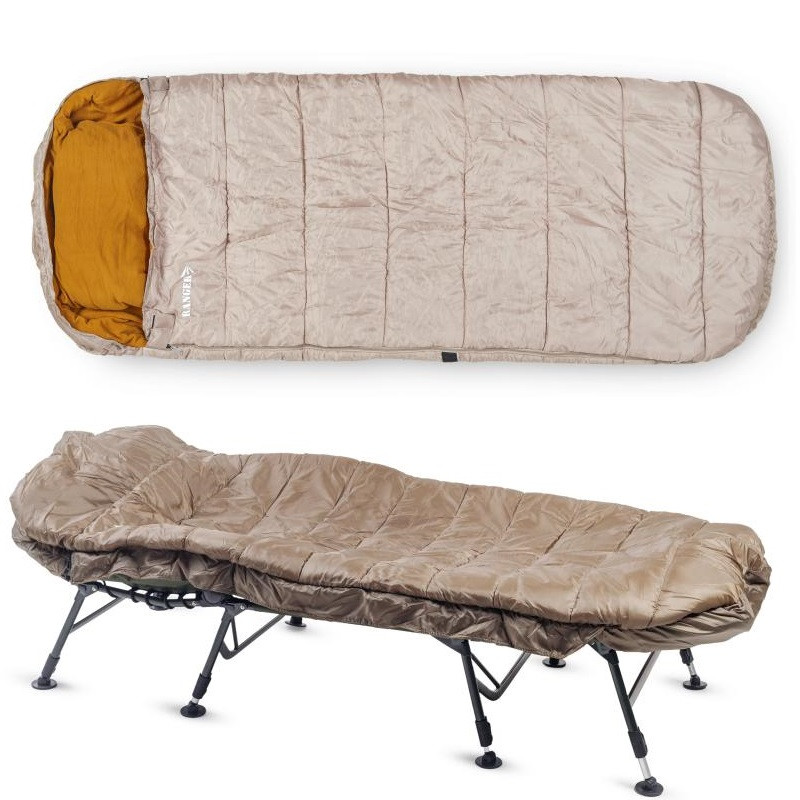 Карповая раскладушка со спальным мешком для рыбалки Ranger BED 87 Sleep System (до 160кг) - фото 1 - id-p2091602258