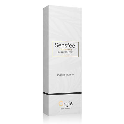 Жіноча туалетна вода Orgie SENSFEEL з афродизіаком 10 мл Talla