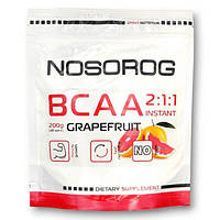 Амінокислоти Nosorog Nutrition BCAA 211 200 г (Грейпфрут)