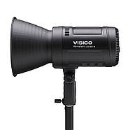 80W Світлодіодний постійний світло LED Visico LED-80A II Bi-color моноблок, Bowens, фото 8