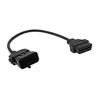 Переходник OBD Opel 10 pin на OBD2 16 pin, Адаптер подключения сканеров