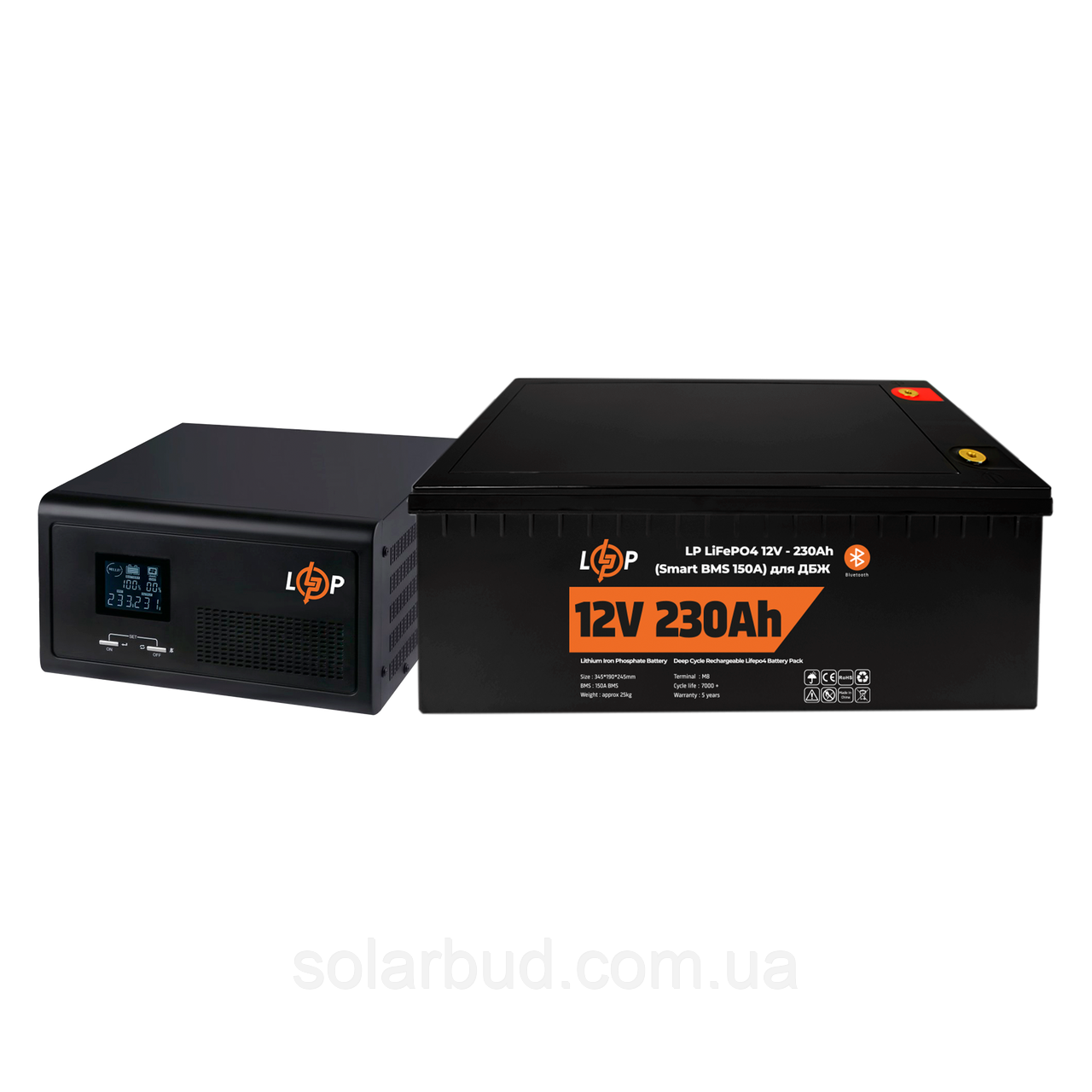 Комплект резервного живлення LP (LogicPower) ДБЖ + літієва (LiFePO4) батарея (UPS 1500VA + АКБ LiFePO4 2944W)