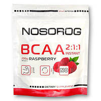 Аминокислоты Nosorog Nutrition BCAA 211 200 г (Малина)