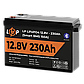 Акумулятор LP LiFePO4 12V (12,8V) - 230 Ah (2944Wh) (Smart BMS 150А) з BT пластик, фото 3