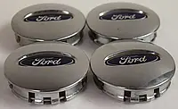 Колпачок заглушка Ford хром на литые диски 3f231a096dc ( 66 - 58 )