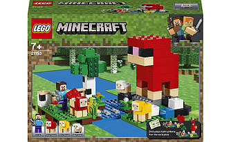Конструктор Лего LEGO Minecraft Ферма вовни