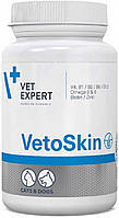 Пищевая добавка для собак и кошек с дерматологическими заболеваниями VetExpert VetoSkin 60 ка JM, код: 7673278