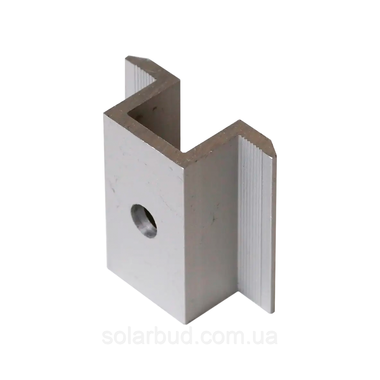 Притиск міжмодульний універсальний для кріплення сонячних панелей 30-35-40 мм П, фото 1