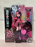 Лялька Монстр Хай Дракулаура з аксесуарами та кажаном Оригінал Mattel Monster High Draculaura, фото 10