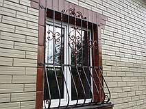 Решетки на окна в Киеве кованые 7