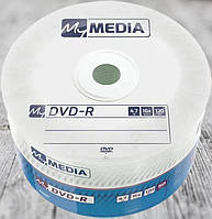 Диски чисті (болванки) одноразові Mymedia DVD-R 4.7 GB 16x. в наявності 50шт. Ціна за 1 шт.