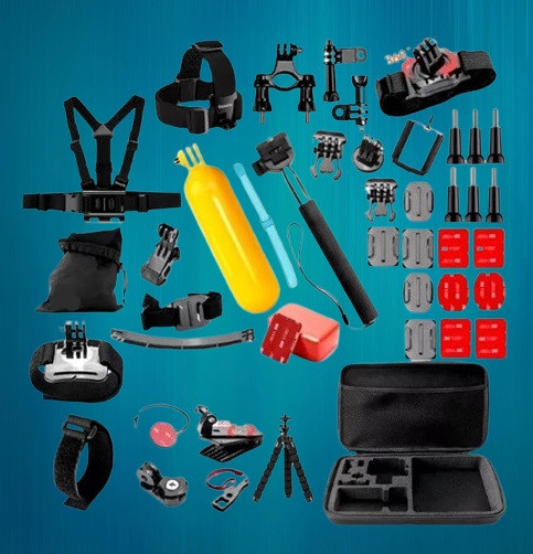Набір кріплень для екшн камер (21 предмет), фото 1