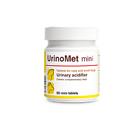 Витаминно-минеральная добавка для лечения МКБ у собак малых пород Dolfos UrinoMet Min 60 таб SC, код: 7937183