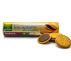 Печиво без цукру GULLON Diet Nature сендвіч з шоколадом, 250г