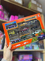 Matchbox Cars, 9-Pack Die-Cast 164. Набір із 9 автівок матчбокс