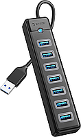 USB-концентратор ORICO, многопортовый концентратор USB 3.0, расширитель USB-портов, USB-разветвитель