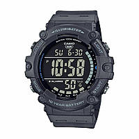 Мужские часы Casio кварцевый с будильником, срок службы 10 лет, AE1500WH-8BV - ORIGINAL