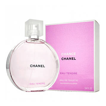 Жіноча туалетна вода Chanel Chance Eau Tendre (Шанель Шанс Тендер) З магнітною стрічкою!