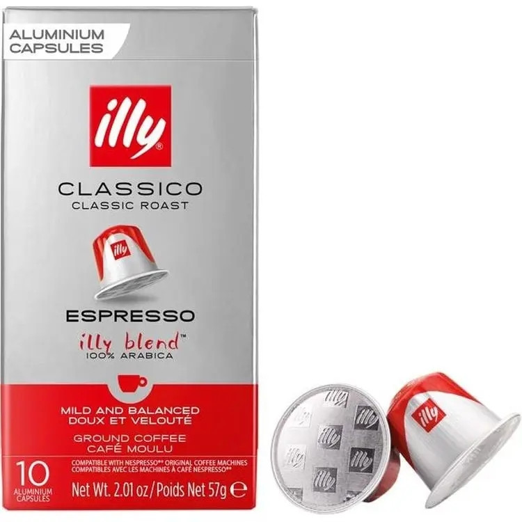 Оригінал! Кава в капсулах Nespresso Illy Classico Espresso 10шт