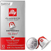 Оригінал! Кава в капсулах Nespresso Illy Classico Espresso 10шт