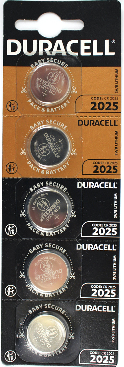 Батарейка Duracell Алкалайн CR2025/5b (5) (20), фото 1