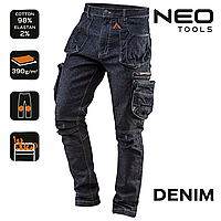 Штани робочі чоловічі джинсові NEO DENIM, розмір M/50 (81-229-M)