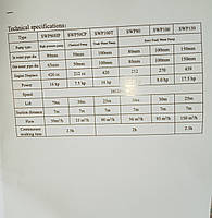 Мотопомпа для хімічних речовин Sakuma SWP 50CP, фото 7